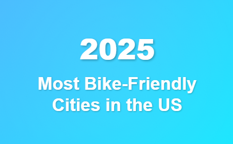 Most Bike-Friendly Cities 2025 in the US