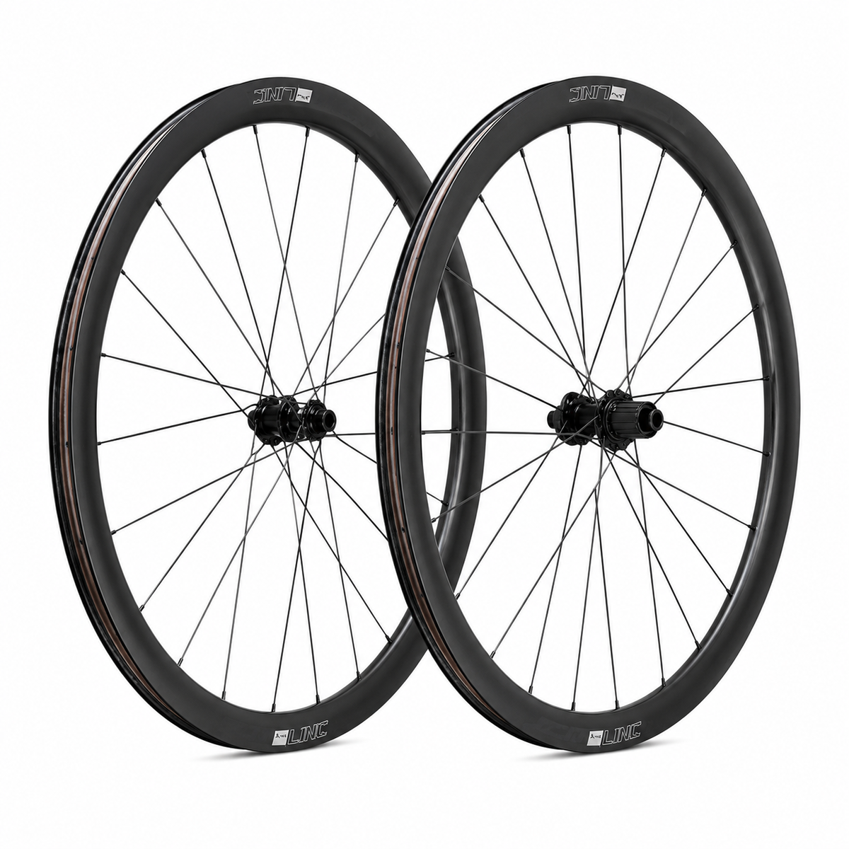 Linc Alpha 35 Carbon Road Wheelset - bike parts
