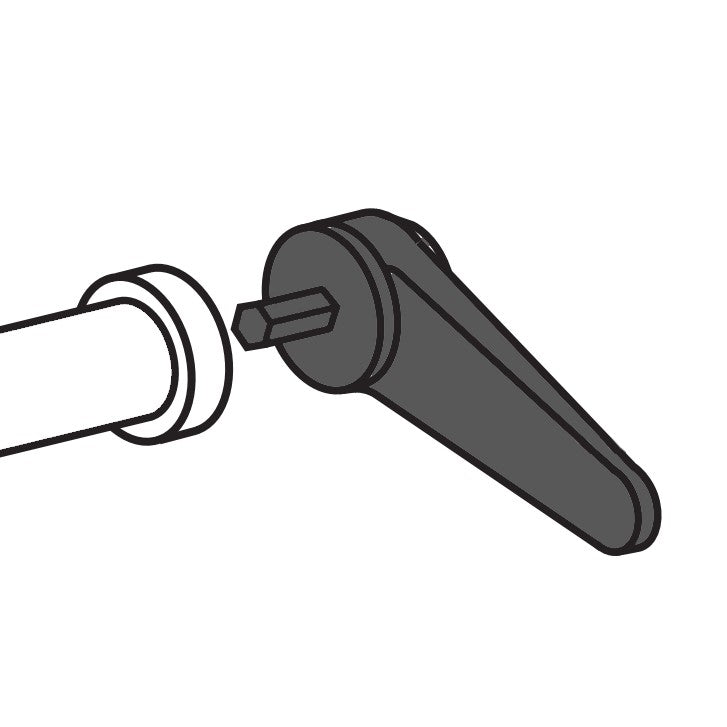 Polygon Thru Axle Lever 6mm