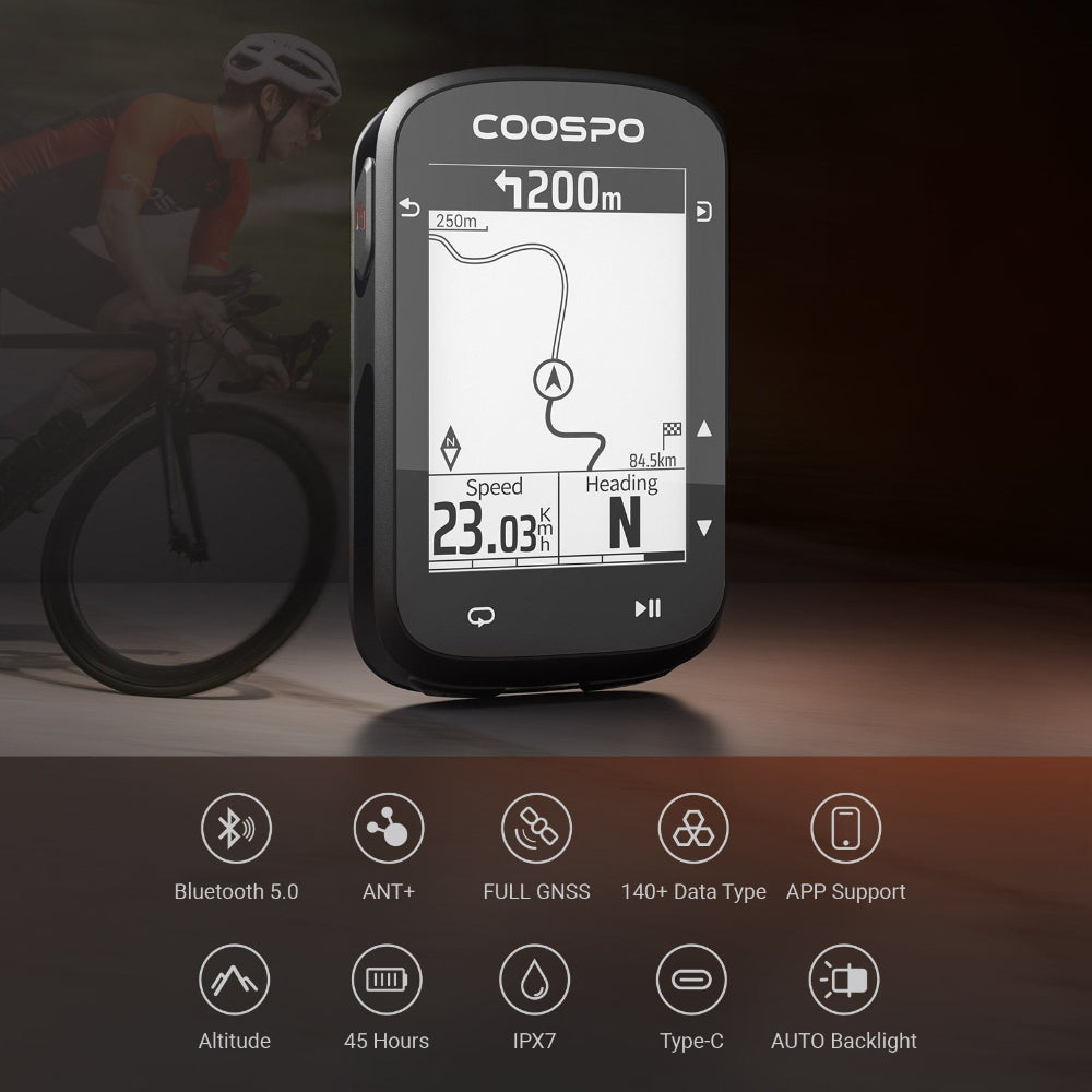 Coospo GPS Bike Computer CS500
