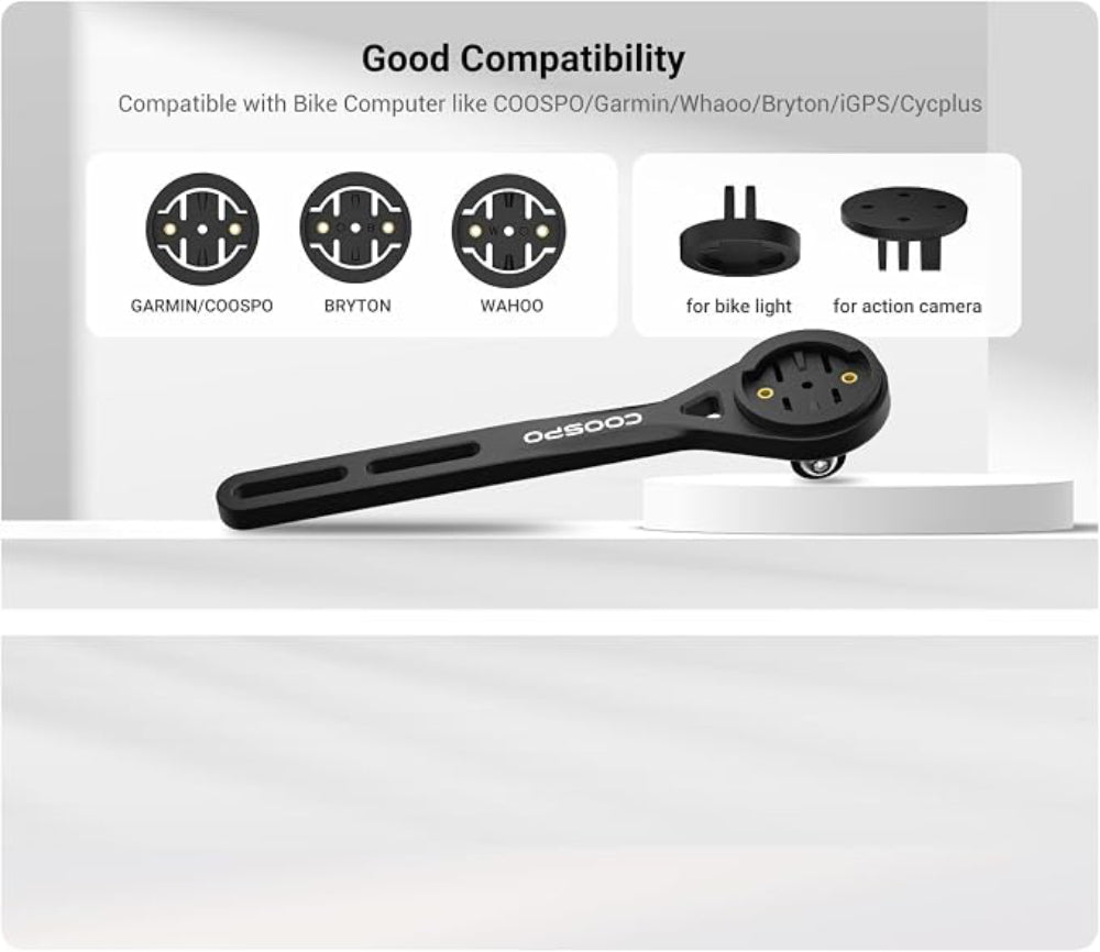 Coospo MT6S Aero Integrated Out-Front Computer Mount