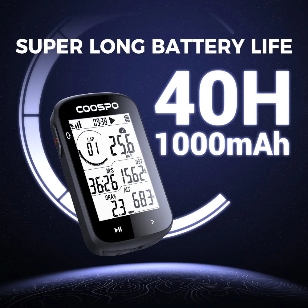 Coospo GPS Bike Computer CS300