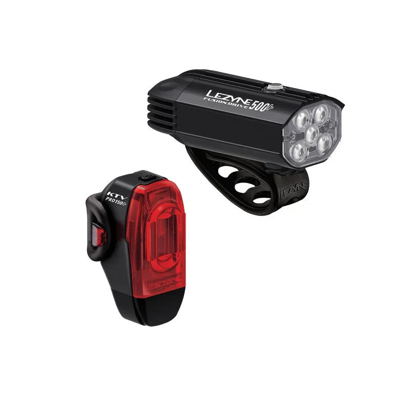 Lezyne Fusion Drive 500+ / KTV Drive Pro+ Set