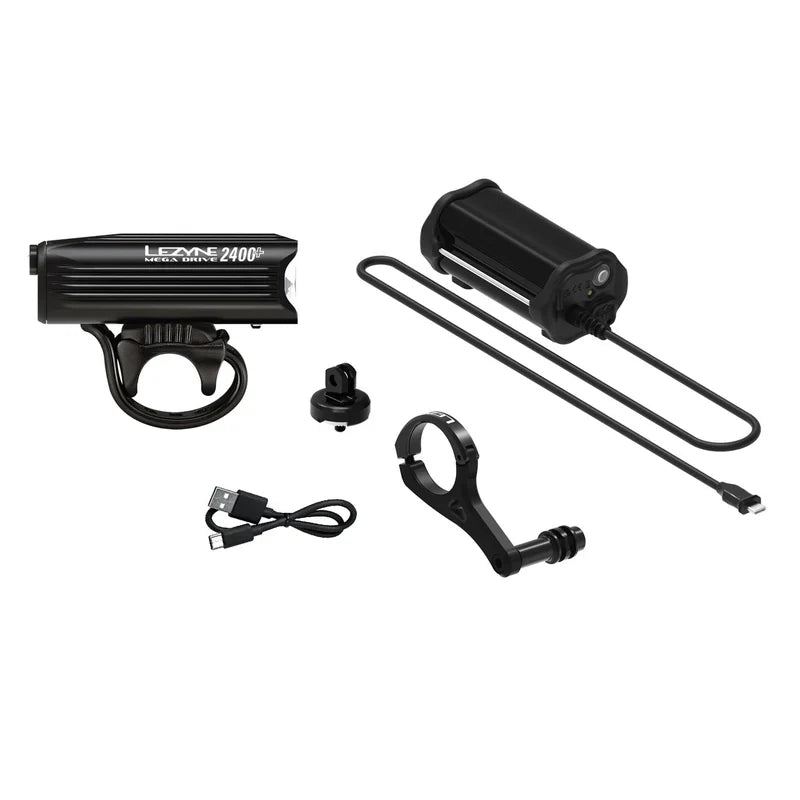 Lezyne Mega Drive 2400+ Front