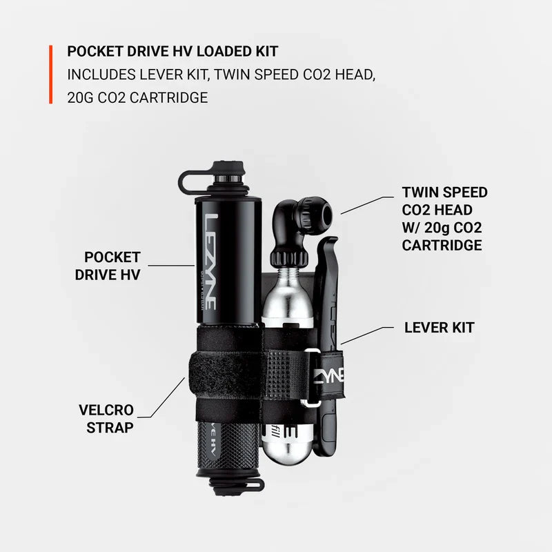 Lezyne Pocket Drive HV - Loaded Kit