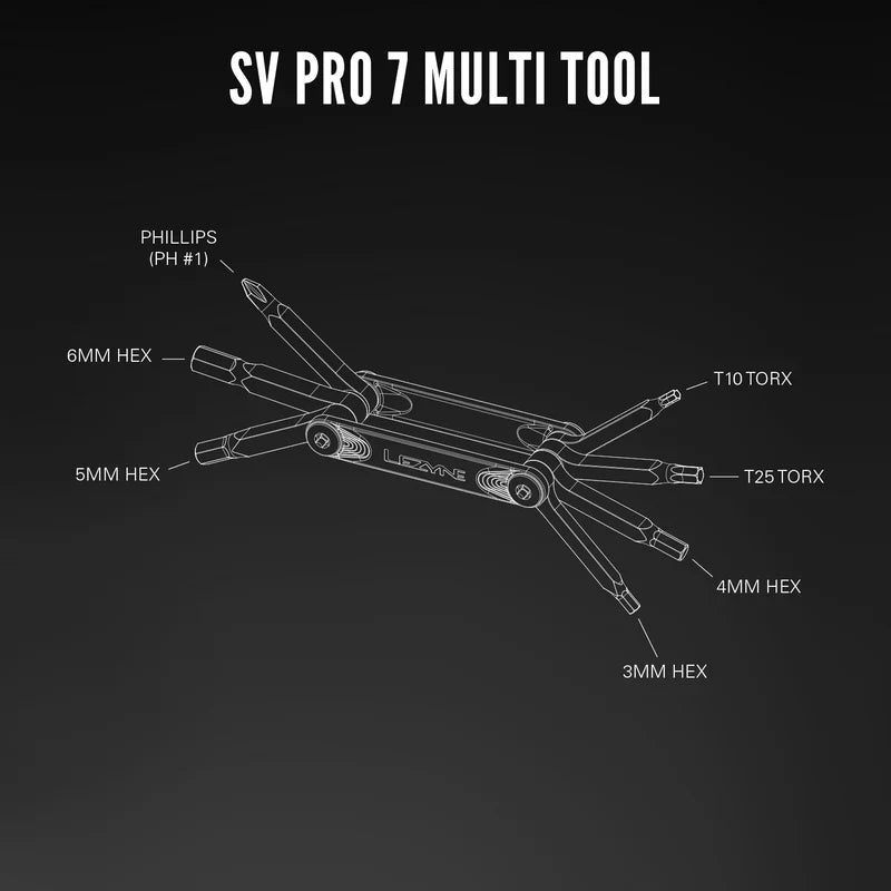 Lezyne SV Pro Tool - Compact Bike Multi Tool