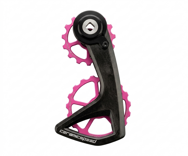 BikesOnline Exclusive – CeramicSpeed OSPW RS Alpha for SRAM Red AXS (D1/E1) & Force AXS (D1) – Team Pink