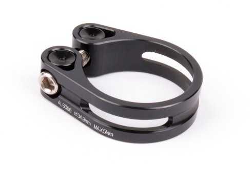 Superior Seat Clamp - 34.9 BLK - bike parts