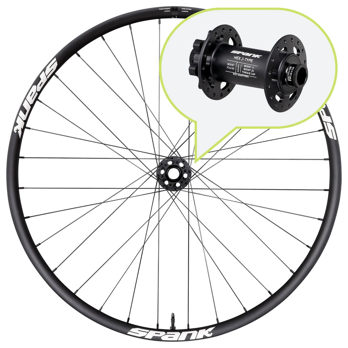 Spank Spike Race 33 Front Wheel - bike parts product image 2